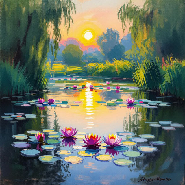 Claude Monet Art Style gallery