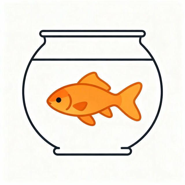 Simple Fish Drawings - Made With AI gallery