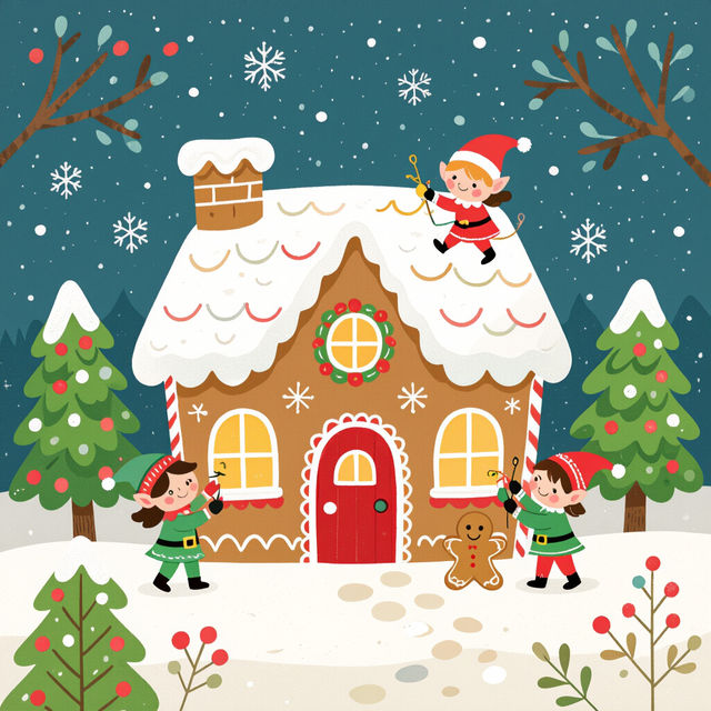 Cute Christmas Pictures - Made With AI gallery