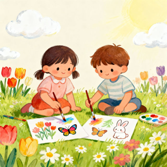 Spring Art For Preschoolers gallery