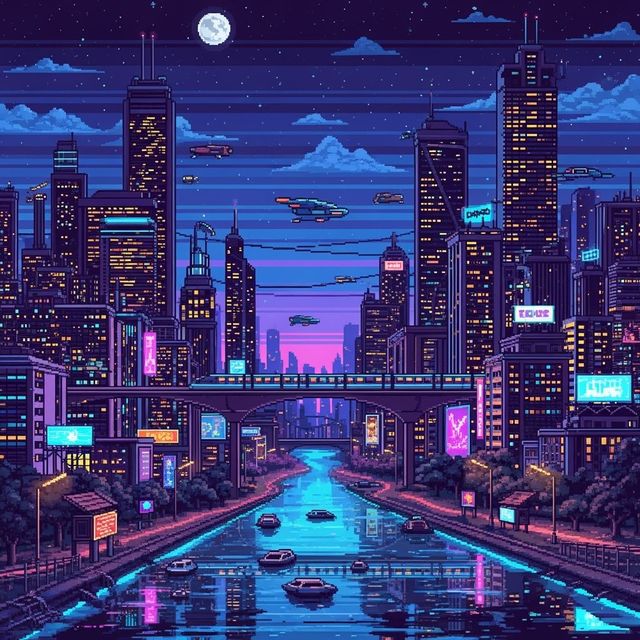 Explore Stunning Pixel Art Wallpapers gallery