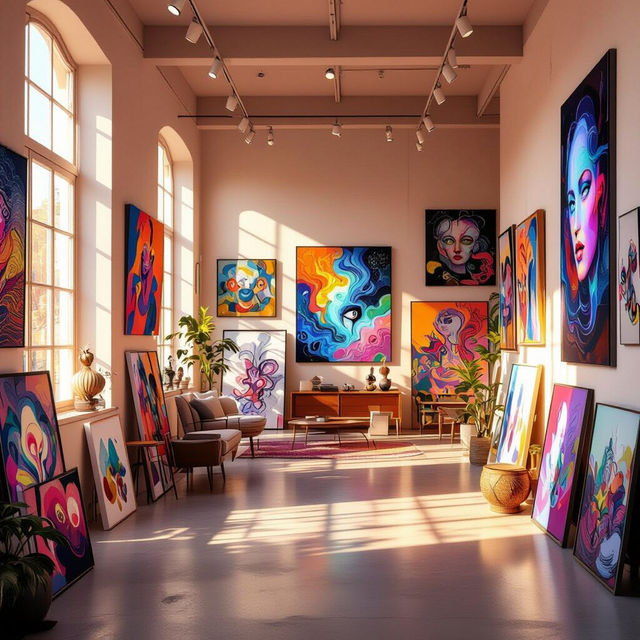 The Art Bistro - AI Generated Art gallery