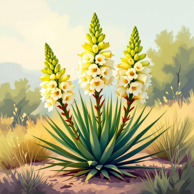 Yucca Plant Images - AI Generated gallery