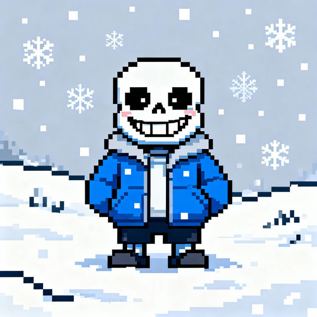 Sans Pixel Art gallery