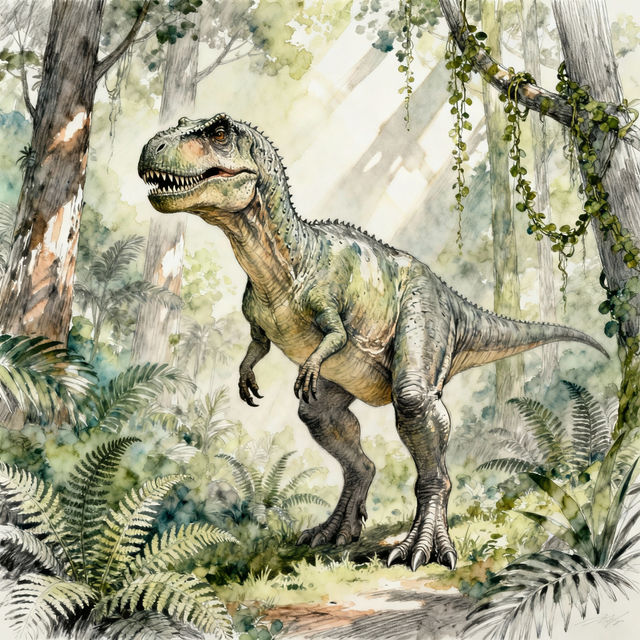 Drawing Of A Dinosaur gallery