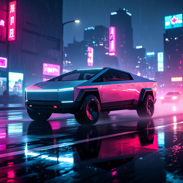 Show Me A Picture Of A Cyber Truck gallery