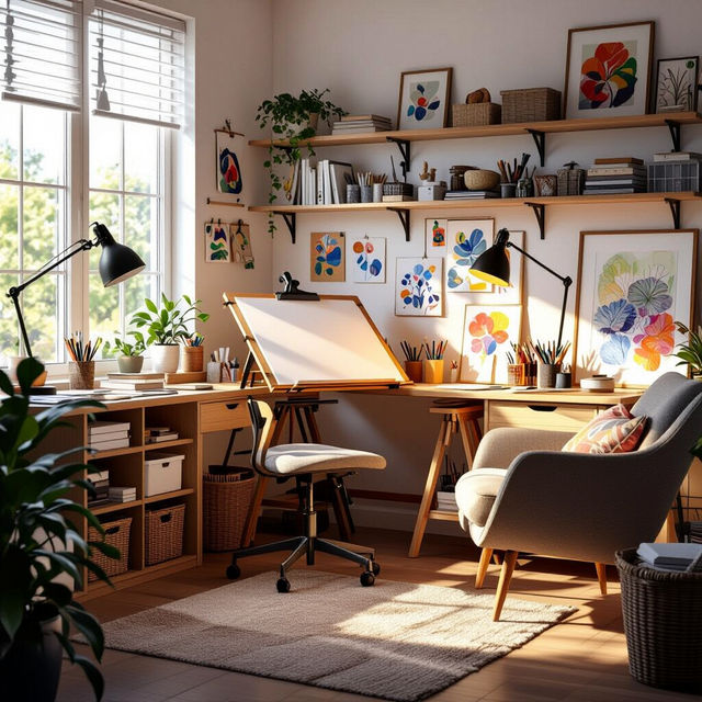 Small Art Studio Ideas gallery