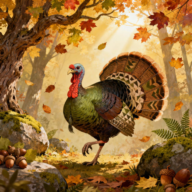 A Drawing Of A Turkey gallery