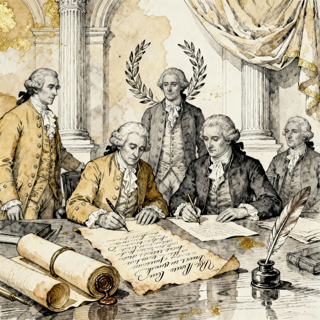 Ratification Drawings - AI Generated gallery