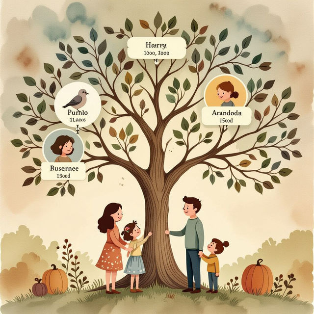 Family Tree Drawing Ideas gallery