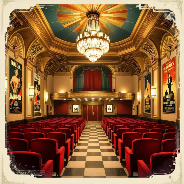 Movie Theater Images - Made With AI gallery
