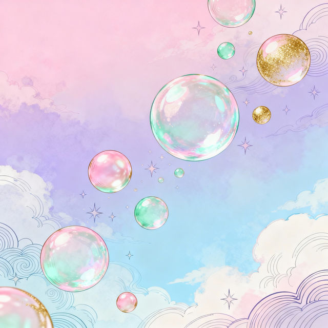 Drawing Bubbles - AI Art gallery