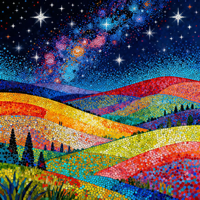 Dot Pictures - AI Generated Art gallery