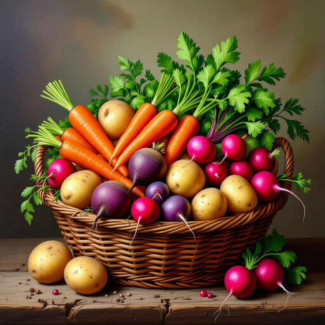 Root Vegetable Art gallery