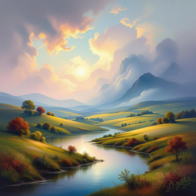 Famous Landscape Art gallery