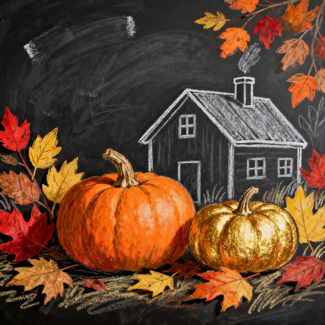 Fall Chalkboard Art gallery