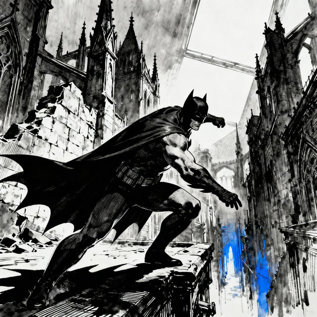 Batman Drawings - AI Generated gallery