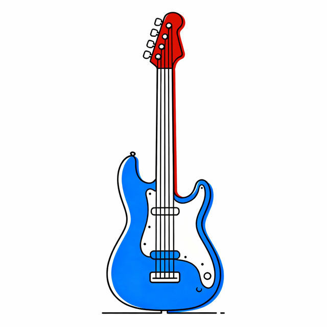 Easy Bass Drawing - Made With AI gallery