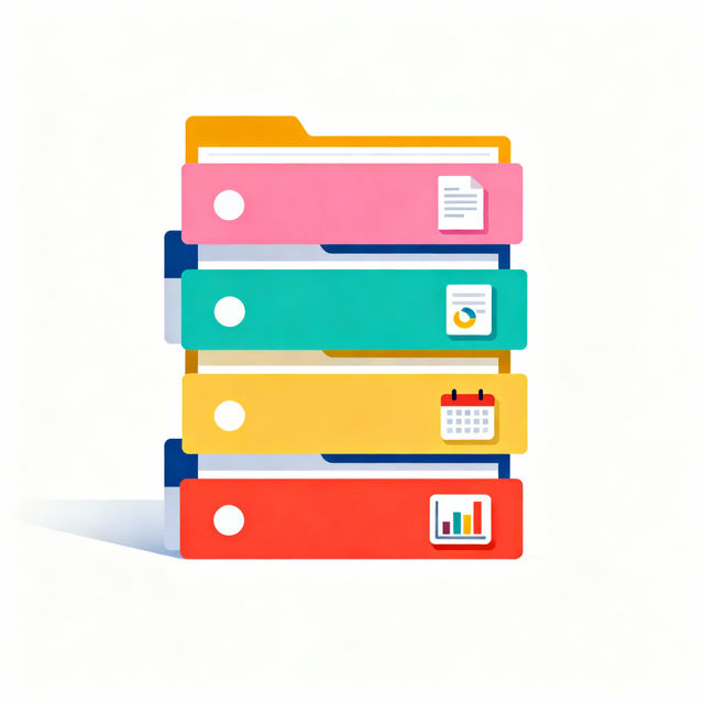 Folder Clip Art - Made With AI gallery