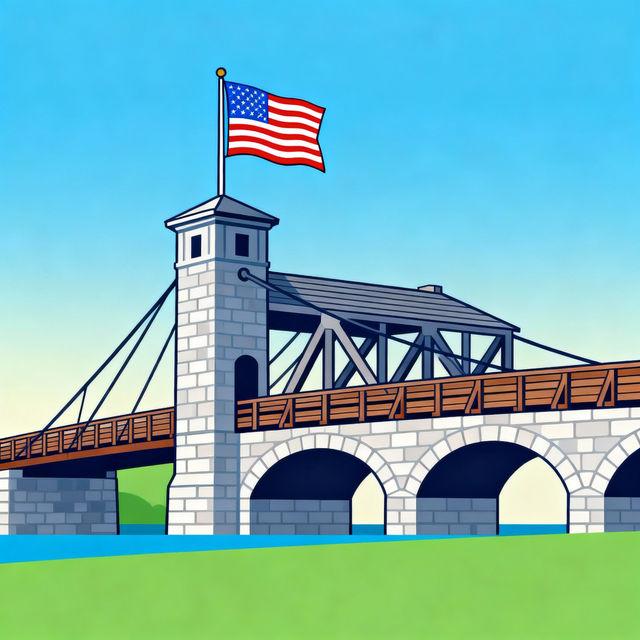 Lexington and Concord Drawings - AI Generated gallery