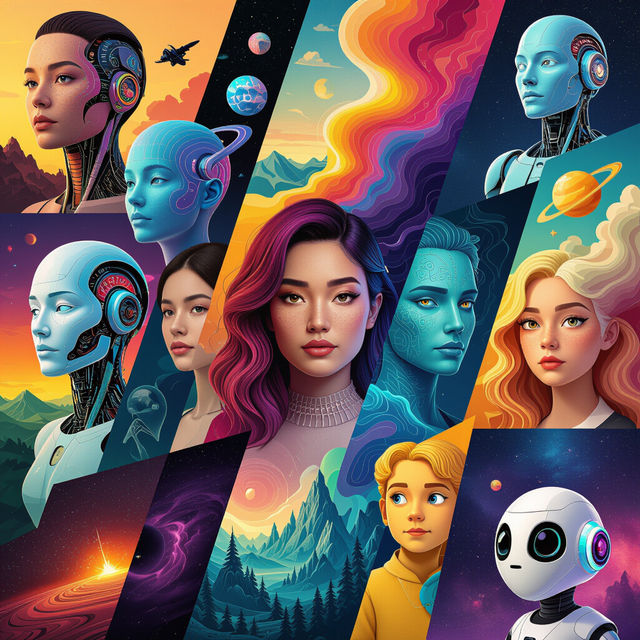 Explore Different Types Of Images Made With AI gallery