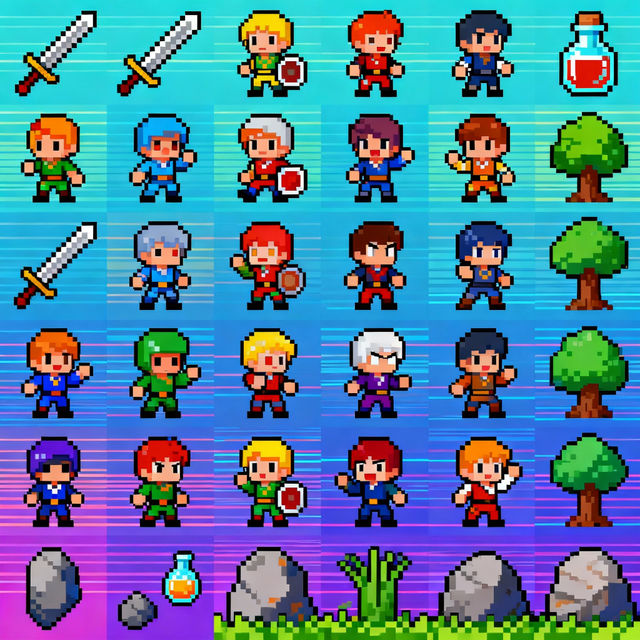 Free Pixel Art Assets gallery
