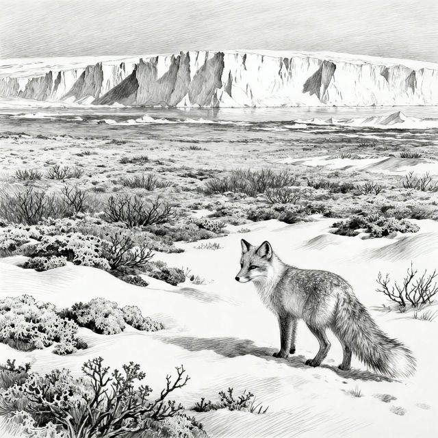 Tundra Ecosystem Drawings gallery