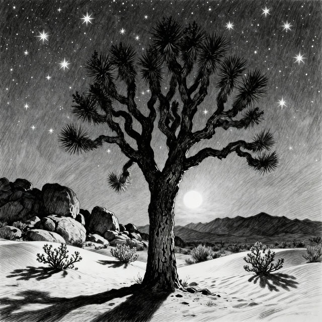 Joshua Tree Drawings gallery