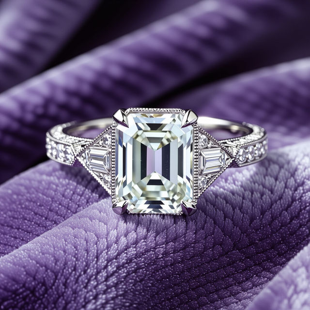 Modern Art Deco Engagement Rings gallery