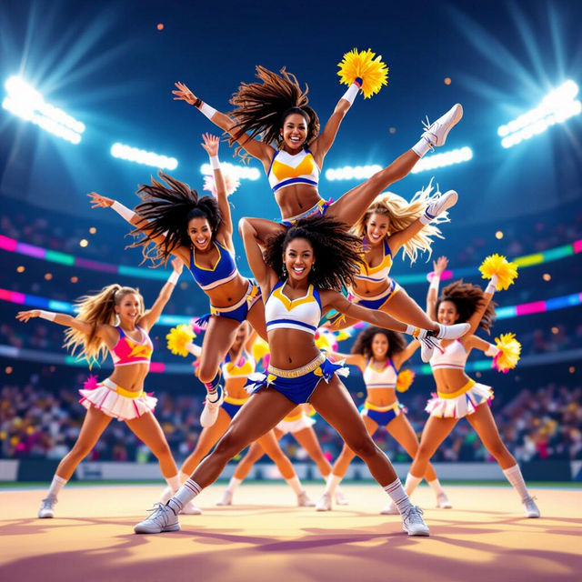 Cheerleading Pictures - Made With AI gallery