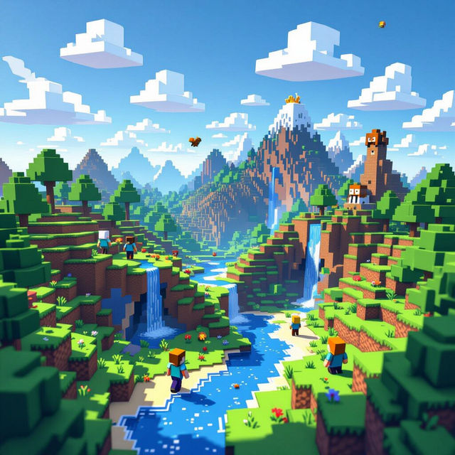 Minecraft GIF Wallpaper gallery