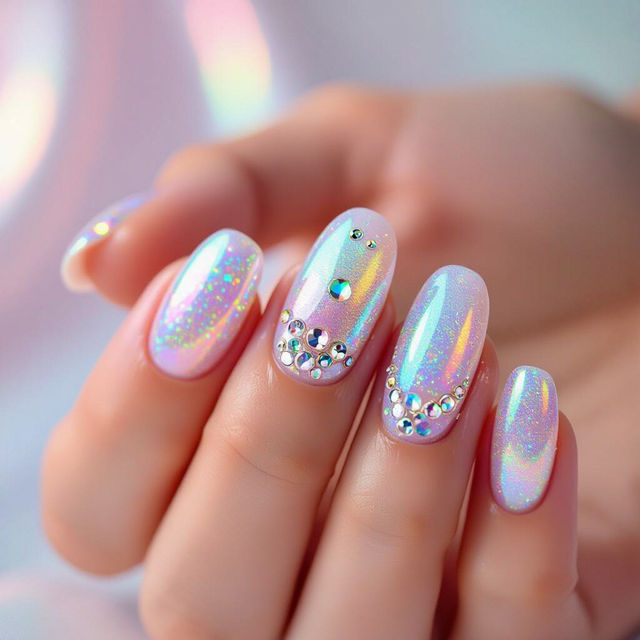 AI Generated Nails Images gallery