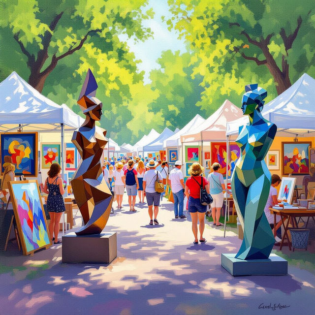 Lake Forest Art Fair Art gallery