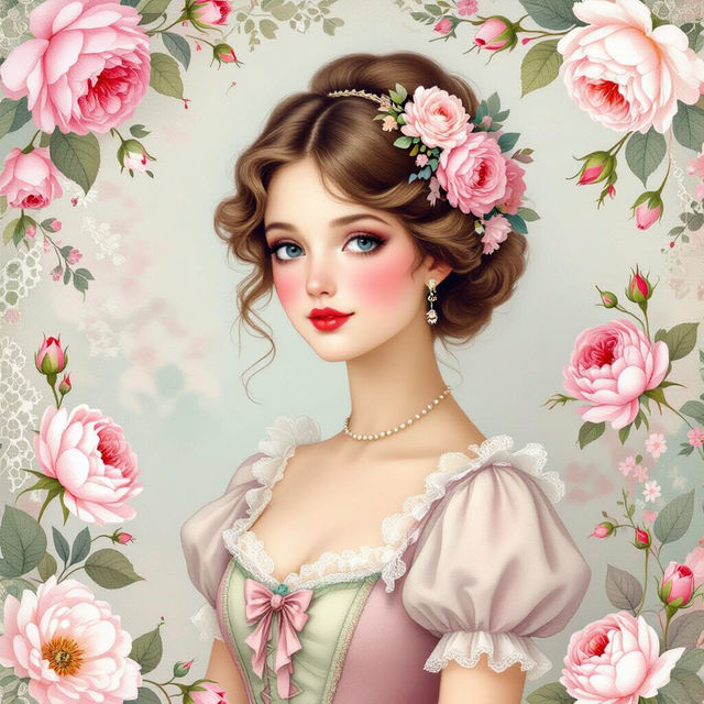 Floral Coquette Wallpaper gallery