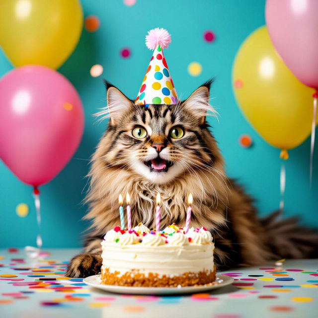 Happy Birthday Cat Images gallery