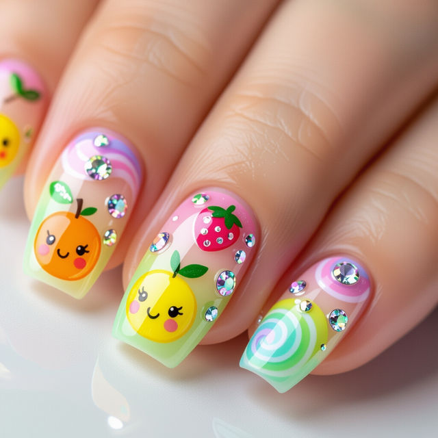 Cute Nail Pictures gallery