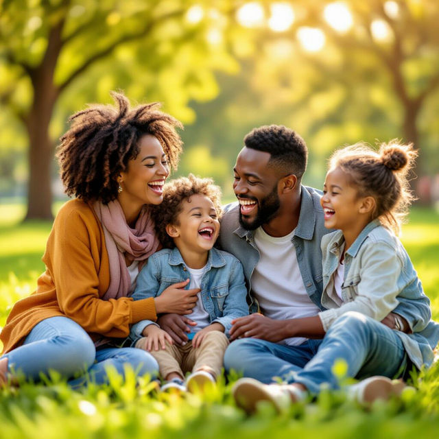 Happy Family Images - AI Generated gallery