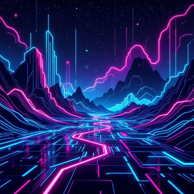 Aesthetic Neon Wallpaper gallery
