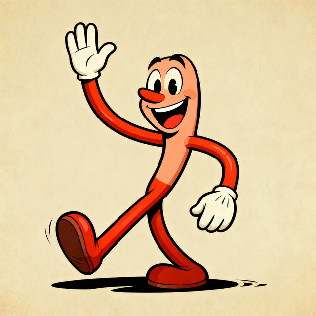 Rubber Hose Art - Made With AI gallery