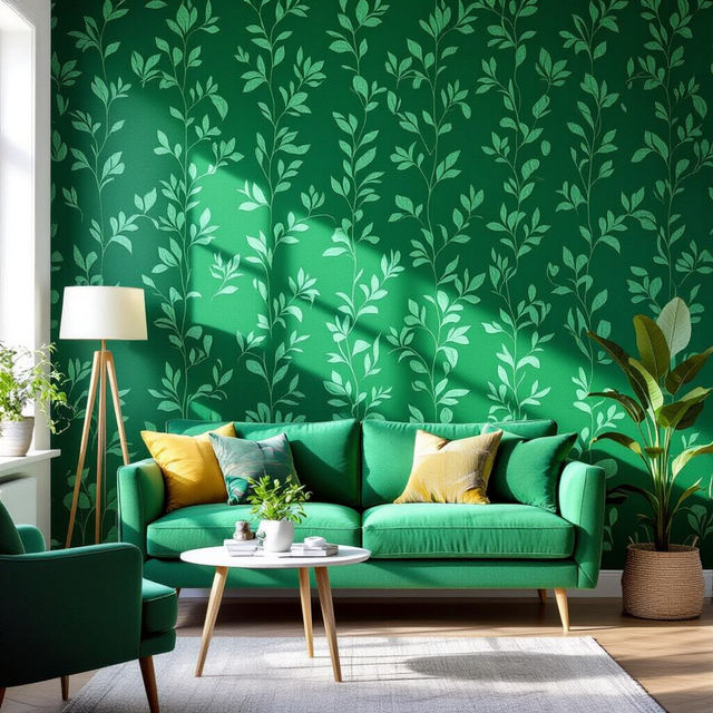 Peel and Stick Wallpaper - Green gallery