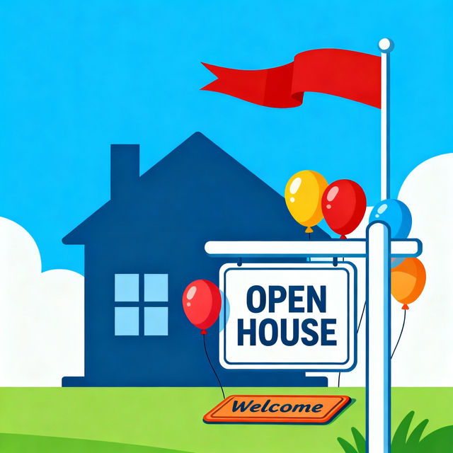 Open House Clip Art gallery