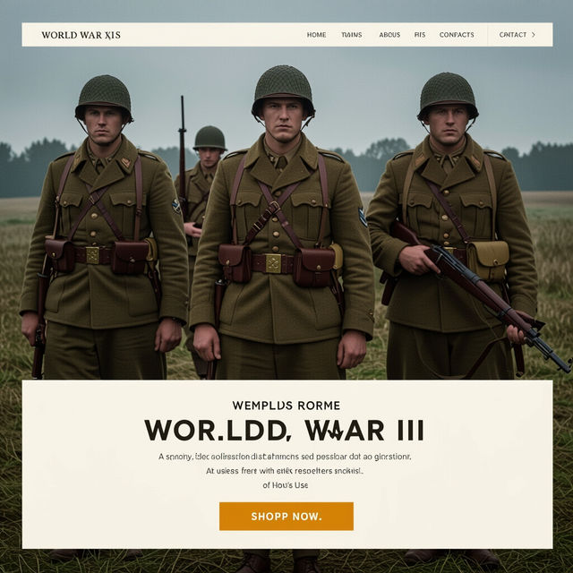 WWII Pictures - AI Generated gallery