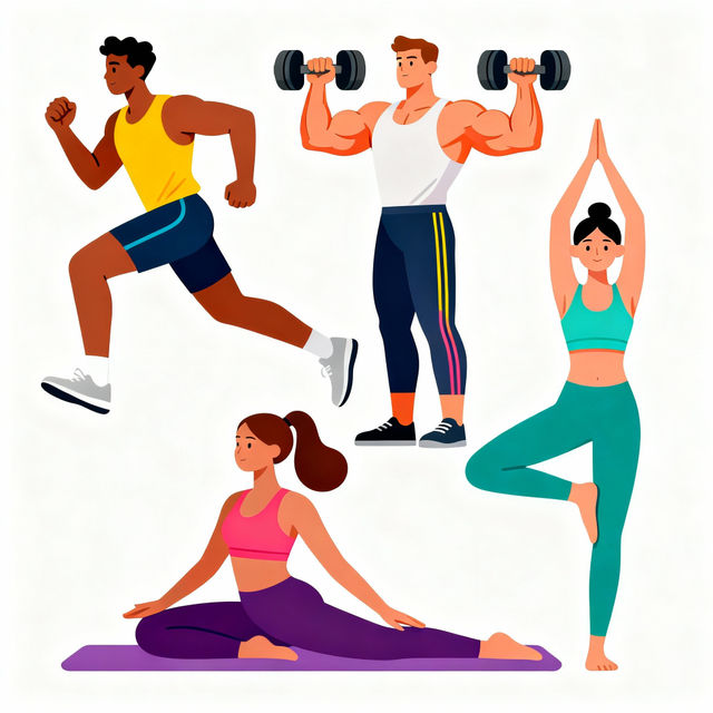 Fitness Clip Art gallery