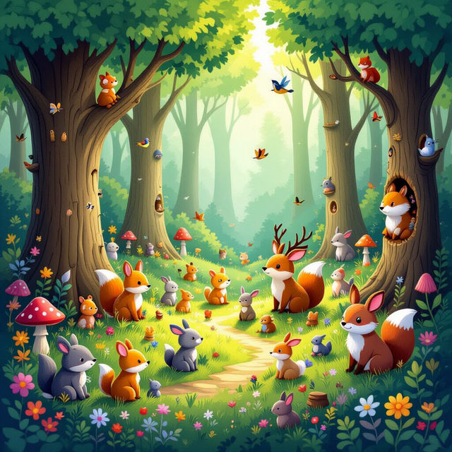 Hidden Objects In Pictures - AI Generated gallery