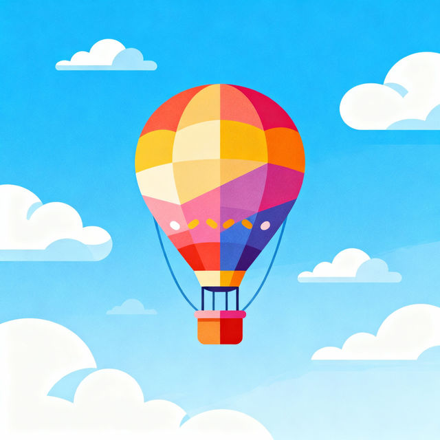 Clip Art Hot Air Balloons gallery