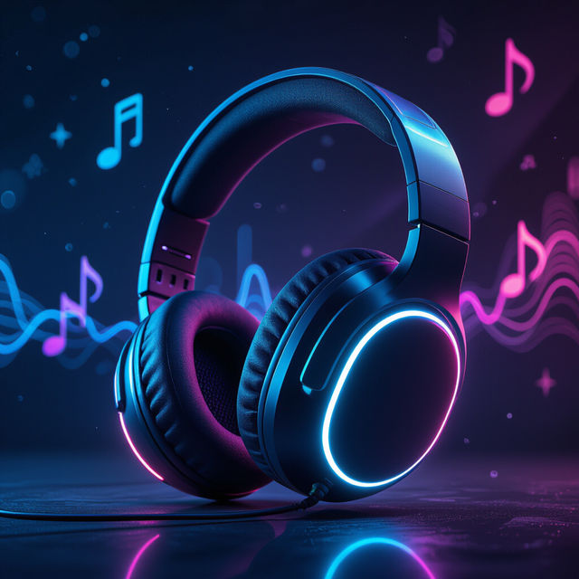 Headphones Image - Made With AI gallery