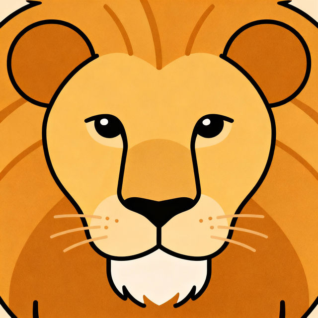 Easy Lion Drawings gallery