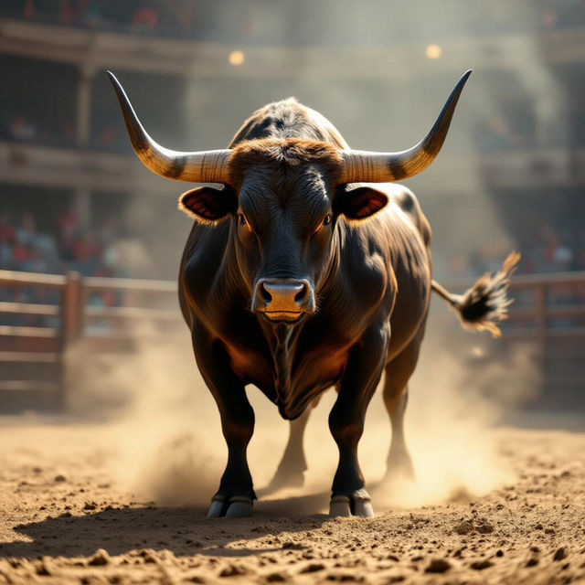 Pictures Of Bulls - AI Generated gallery