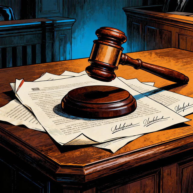 Judicial Drawings - AI Generated gallery