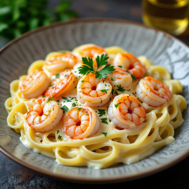 Pictures of Shrimp Alfredo gallery